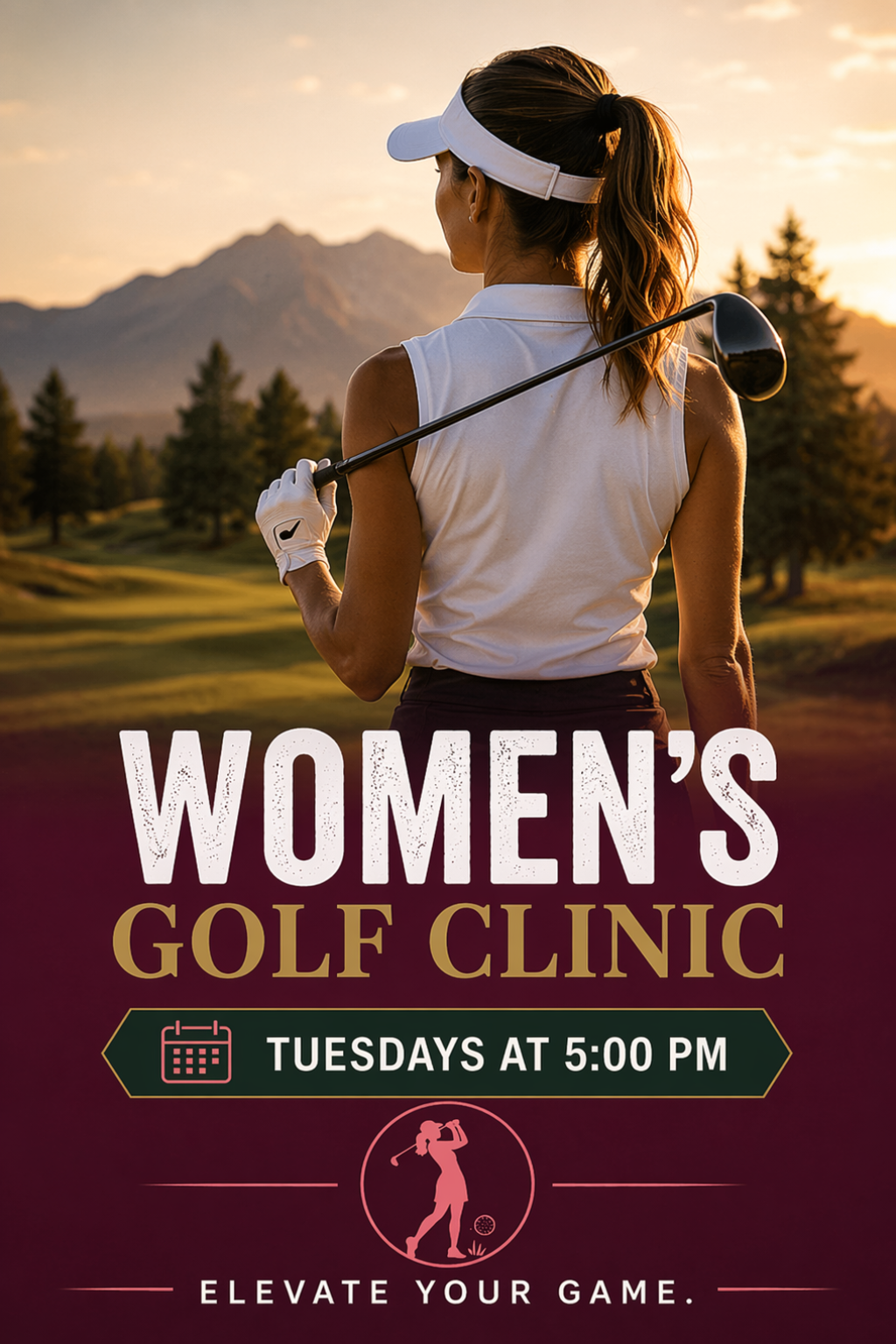 Women's golf clinic